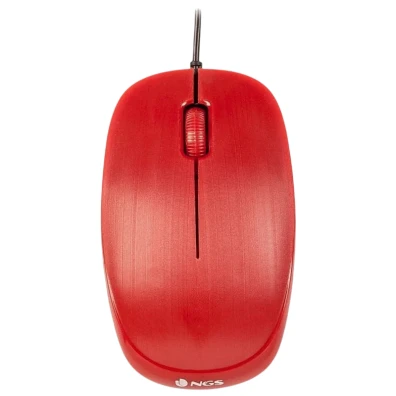 Ratón NGS Flame 1000 DPI Rojo