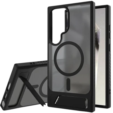 Nillkin Funda Magnética con Soporte para Samsung Galaxy S24 Plus/S25 Plus en Negro