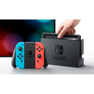 Nintendo Switch Azul Neón/Rojo Neón