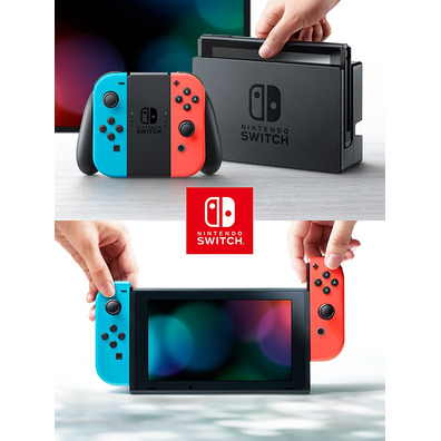 Nintendo Switch Azul Neón/Rojo Neón