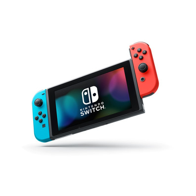 NINTENDO SWITCH AZUL NEÓN/ROJO NEÓN +SPLATOON 2