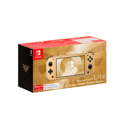 Nintendo Switch Lite Hyrule Edition + 12 meses NSO