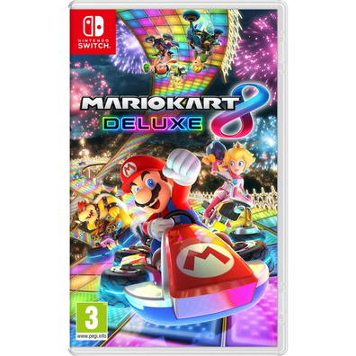 Nintendo Switch OLED Blanco + Mario Kart 8 Deluxe + 12 meses NSO
