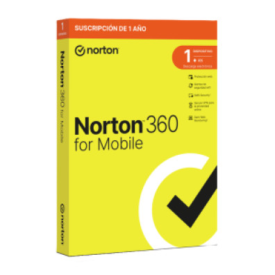 Norton 360 Mobile Antivirus 1 Usuario 1 Dispositivo 12 Meses