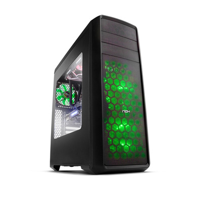 Nox Coolbay ZX LED Verde USB 3.0