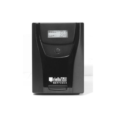 Sistema de Alimentación Ininterrumpida RIELLO NET POWER NPW 1000DE - 1000VA / 600W - INTERACTIVE 4 SHUCKO