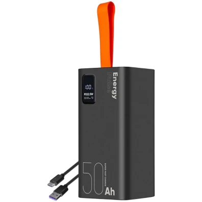 Powerbank OBAL ME EnergyPulse Negro 50000mAh 22.5W