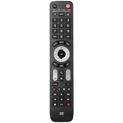 Mando a Distancia One For All Evolve 4 IR Inalámbrico Audio