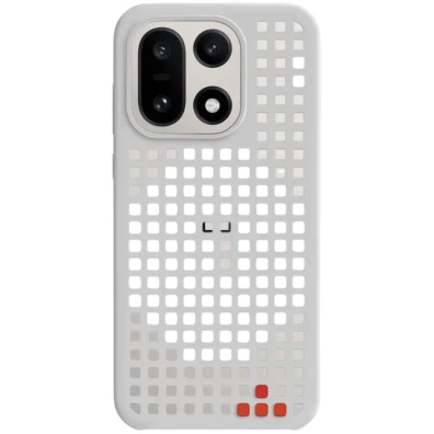 Case Magnético Gris OnePlus 15 con Diseño de Orificios