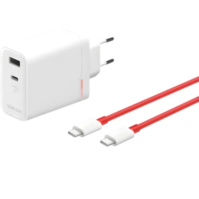 ONEPLUS SUPERVOOC Cargador Dual Ports GaN 120W - Carga Rápida para Dispositivos Electrónicos