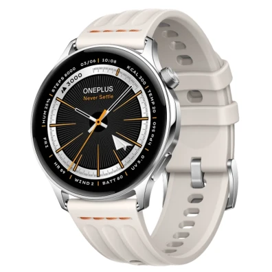 OnePlus Watch Lite Plata - Seguimiento Deportivo NFC - Reloj Inteligente Profesional
