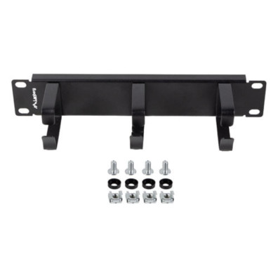 Lanberg - AK-1702-S accesorio de bastidor Administrador de cables - Negro