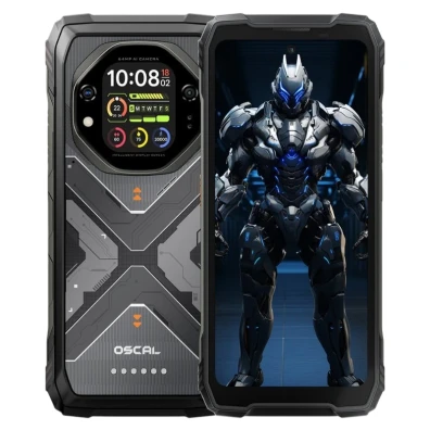 Oscal Tank 1 5G Negro Rugged - 12GB/256GB Resistente