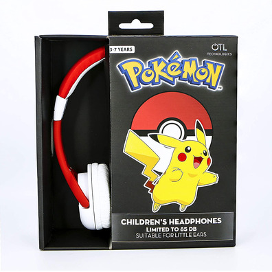 OTL Children's Wired Headphone Pokemon Pokeball