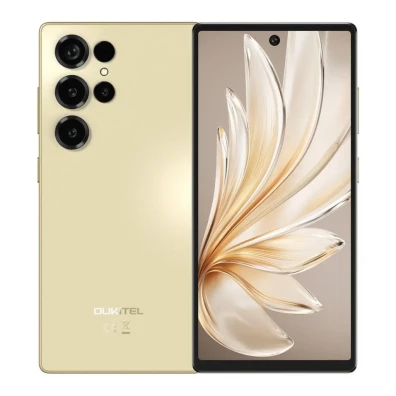 Oukitel C66 Dorado - Smartphone 6GB RAM, 256GB Almacenamiento Interno