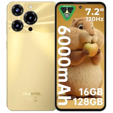 Oukitel C69 Dorado 8GB/256GB - ¡Compra el último modelo aquí!