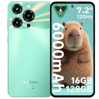 Oukitel C69 Verde 8GB/512GB - Smartphone de gama media-alta