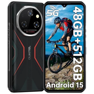 Oukitel WP55 Pro Rojo Rugged 5G 16GB/512GB - Smartphone Resistente