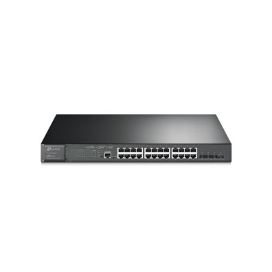 Switch TP-LINK JETSTREAM PoE+ 24 puertos Gbit RACK 4 SFP+ 10G