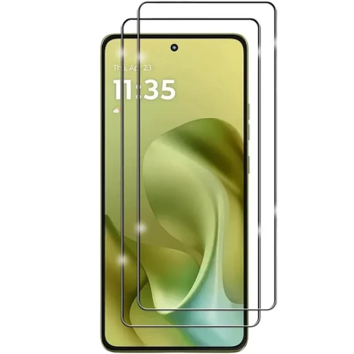Pack x2 Protector de Cristal Templado Full Screen 3D para Motorola Moto G86