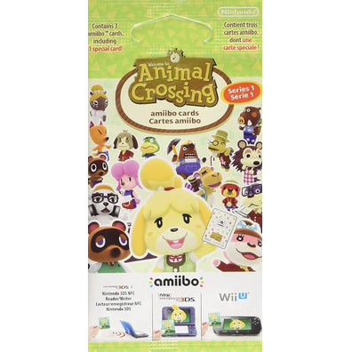 Pack 3 Tarjetas Amiibo Animal Crossing (Serie 1) Switch