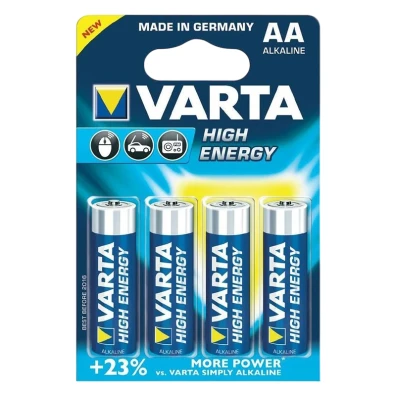 Pilas Alcalinas VARTA LONGLIFE Mignon AA 4 Unidades