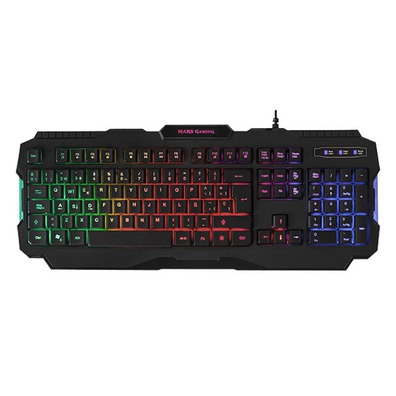 Pack Mars Gaming MCP118 (Teclado+Ratón+Alfombrilla)