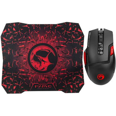 Pack Scorpion Ratón M355 + G1 Gaming BK Negro