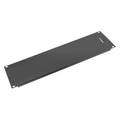 Lanberg - Panel Ciego De 3u Para Armario Rack 19" Tapa Negra Lanberg Ak-1404-b Rm12200
