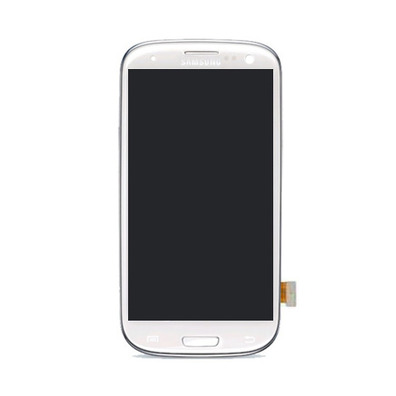 Discreto Ensangrentado financiero Frontal Completo Samsung Galaxy S III i9300 Blanco/Azul Blanco