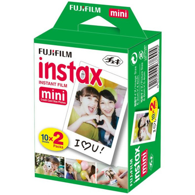Papel Fotográfico Fujifilm Instax Mini 2x10
