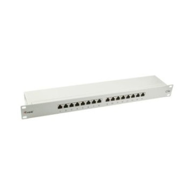 Patch Panel 16 Puertos Categoría 5e Apantallado by EQUIP