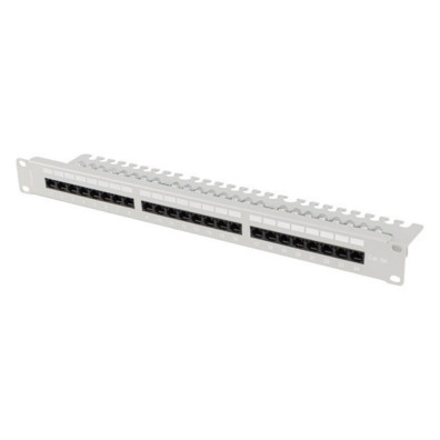 Lanberg - PPUA-1124-S panel de parcheo 1U