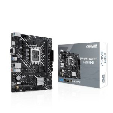 PB ASUS PRIME H610M-D M-ATX 2xDDR5 Skt1700 HDMI VGA M.2 Gen 12º/13 G-LAN USB3.2