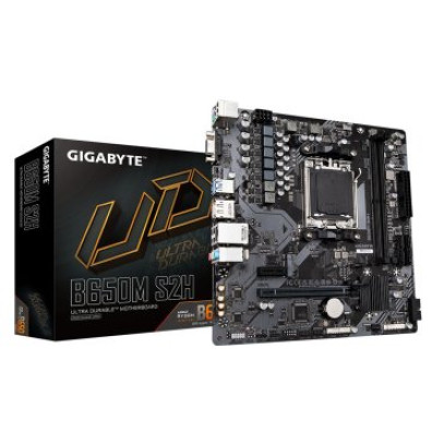 PB GIGABYTE B650M S2H DDR5 Rev1.1 Placa Base M-ATX AM5 2xDDR5 5600MHz HDMI VGA DISPLAYPORT LAN M.2