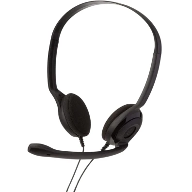 EPOS PC 3 negro con cable auxiliar 2 x 3,5 mm de 2 metros