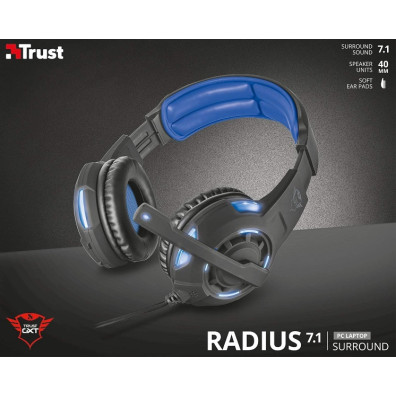 TRUST RADIUS 7.1 SURROUND HEADSET GXT 350