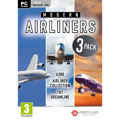 MODERN AIRLINERS A380 AIRLINER COLLECTION & 787 DREAMLINE -FSX