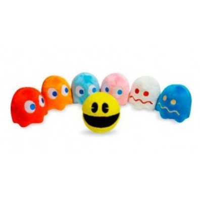 Peluches Fantasmas Comecocos Pac-Man 20 cm