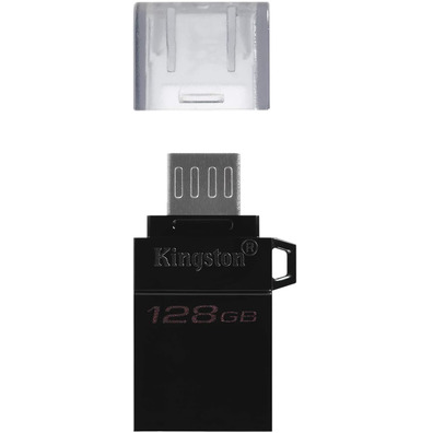 Pendrive Kingston DTDUO 3.0 G2 128 GB Negro