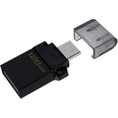 Pendrive Kingston DTDUO 3.0 G2 128 GB Negro