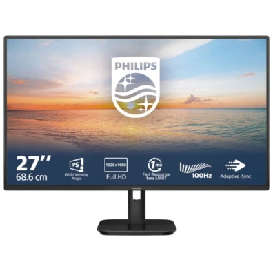 Monitor Philips 1000 series 27" FullHD IPS 100 Hz FreeSync Negro