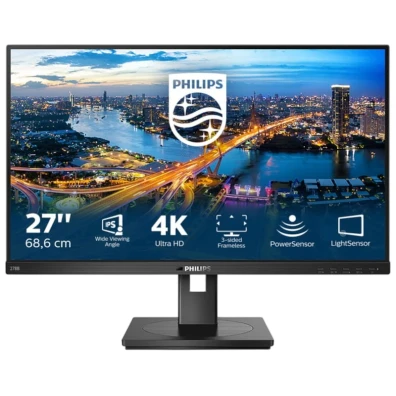 Monitor PC Philips B Line 27 4K Ultra HD IPS Negro