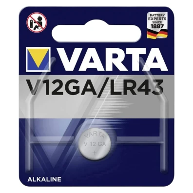 Pila de Botón Varta V12GA LR43 - Compra en línea aquí