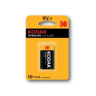 PILAS LR61 KODAK Alcalina XtraLife 9V 1 Unidad