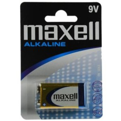 Pilas 6LR61 Maxell LR09-B1 GD 9V Blister 1 Unidad