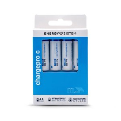 PILAS RECARGABLES ENERGY SISTEM USB-C 740mWh AA PACK DE 4