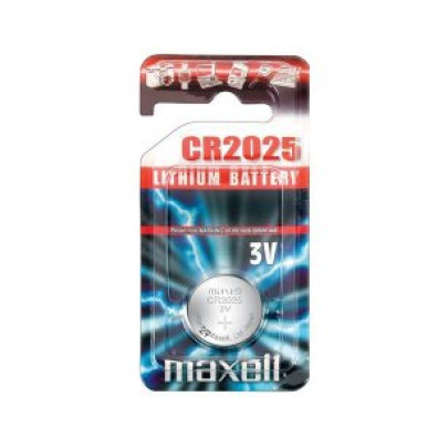 Pilas CR2025 MAXELL 3V Blister 1 unidad
