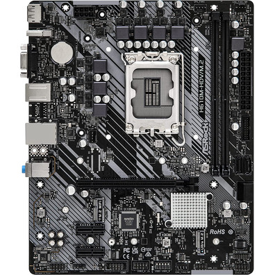 Placa Base Asrock 1700 H610M-HDV/M2