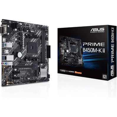 Placa Base ASUS AM4 Prime B450M-K II